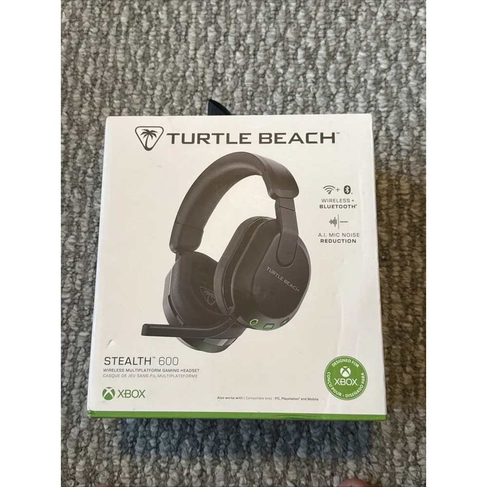 Turtle Beach Stealth 600 Gen 3 Wireless Gaming Headset Xbox PlayStation PC NEW